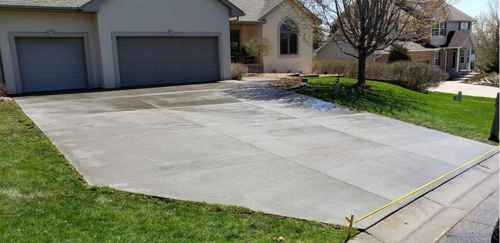 Brainerd Lakes Area Gull Lake Concrete Driveway Installation
